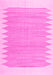 Solid Pink Modern Rug, con2218pnk