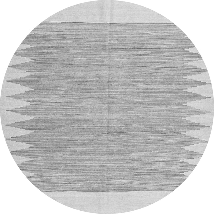 Machine Washable Solid Gray Modern Rug, wshcon2218gry