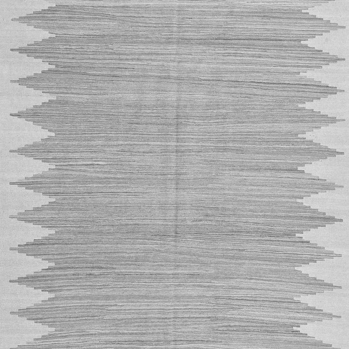 Serging Thickness of Machine Washable Solid Gray Modern Rug, wshcon2218gry