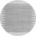 Square Solid Gray Modern Rug, con2218gry