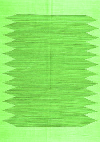 Solid Green Modern Rug, con2218grn