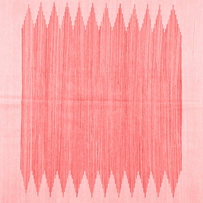 Machine Washable Solid Red Modern Rug, wshcon2218red