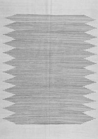 Solid Gray Modern Rug, con2218gry