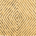 Square Abstract Brown Contemporary Rug, con2219brn