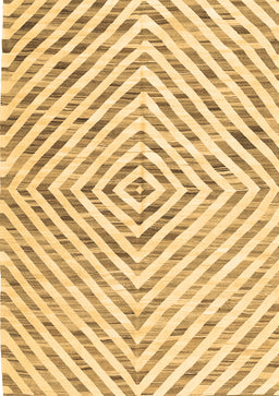 Abstract Brown Contemporary Rug, con2219brn