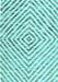 Abstract Light Blue Contemporary Rug, con2219lblu