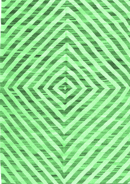 Abstract Emerald Green Contemporary Rug, con2219emgrn