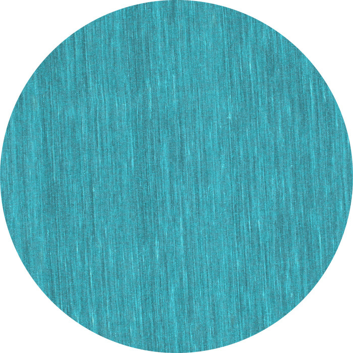 Round Machine Washable Abstract Light Blue Contemporary Rug, wshcon221lblu