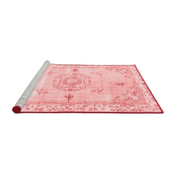 Contemporary Red Washable Rugs