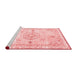 Contemporary Red Washable Rugs