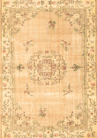 Abstract Brown Contemporary Rug, con2220brn