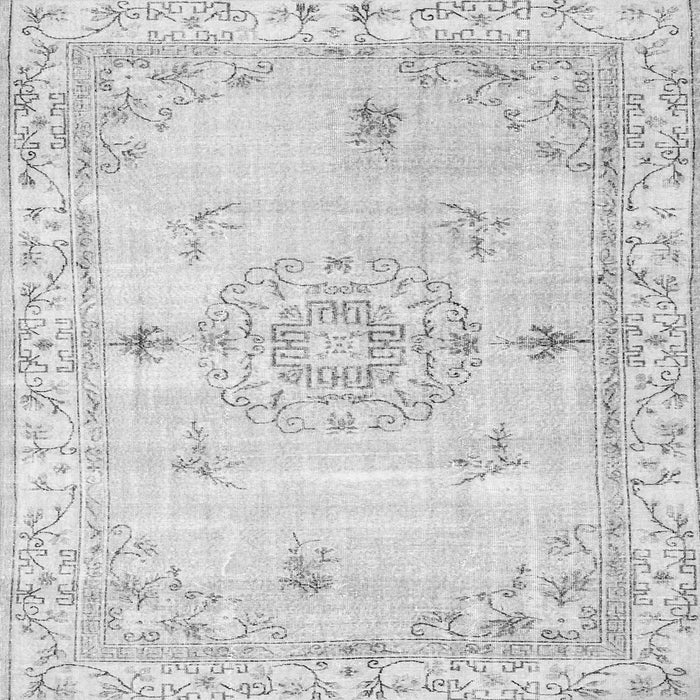 Round Machine Washable Abstract Gray Contemporary Rug, wshcon2220gry