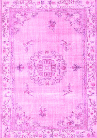 Abstract Pink Contemporary Rug, con2220pnk