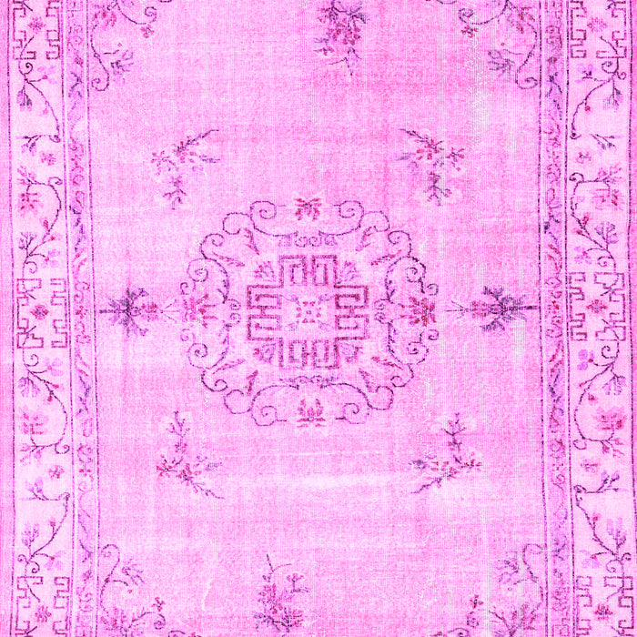 Abstract Pink Contemporary Rug, con2220pnk