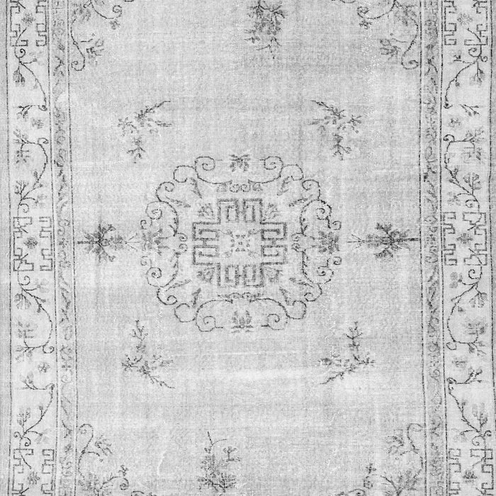 Abstract Gray Contemporary Rug, con2220gry