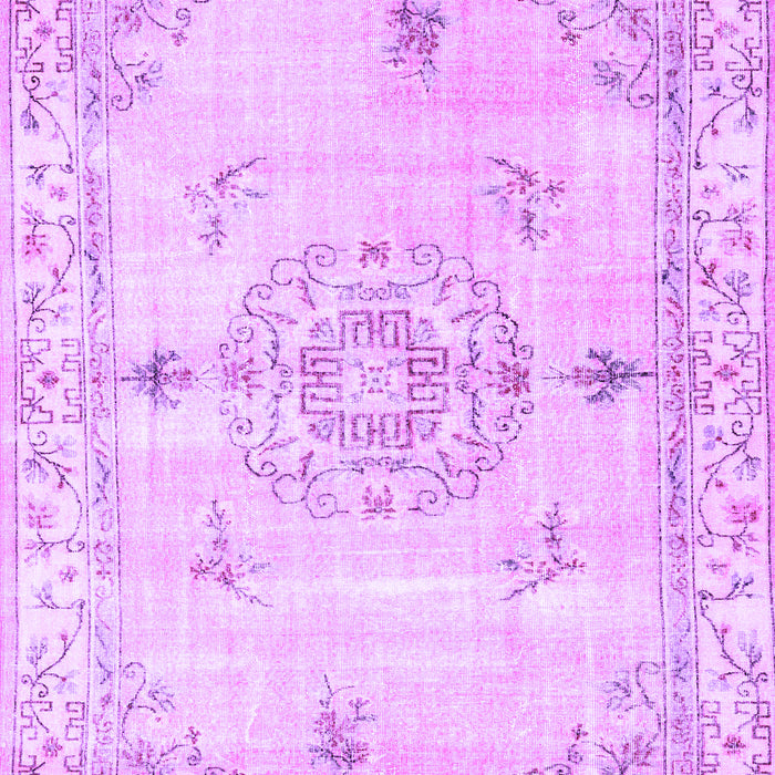 Machine Washable Abstract Purple Contemporary Area Rugs, wshcon2220pur