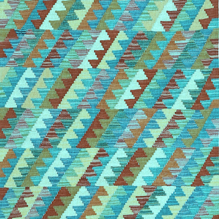 Southwestern Light Blue Country Rug, con2221lblu