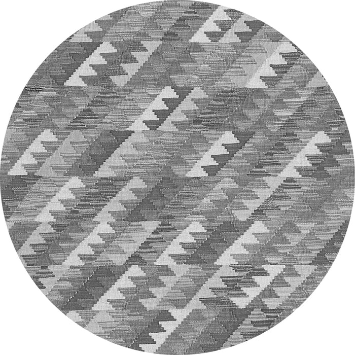 Square Southwestern Gray Country Rug, con2221gry