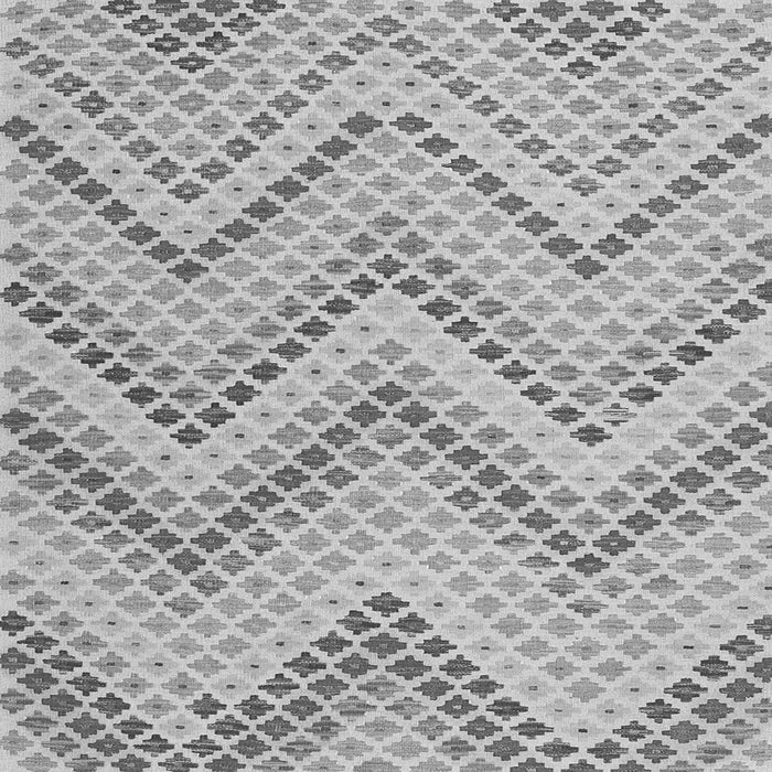 Serging Thickness of Abstract Gray Contemporary Rug, con2222gry