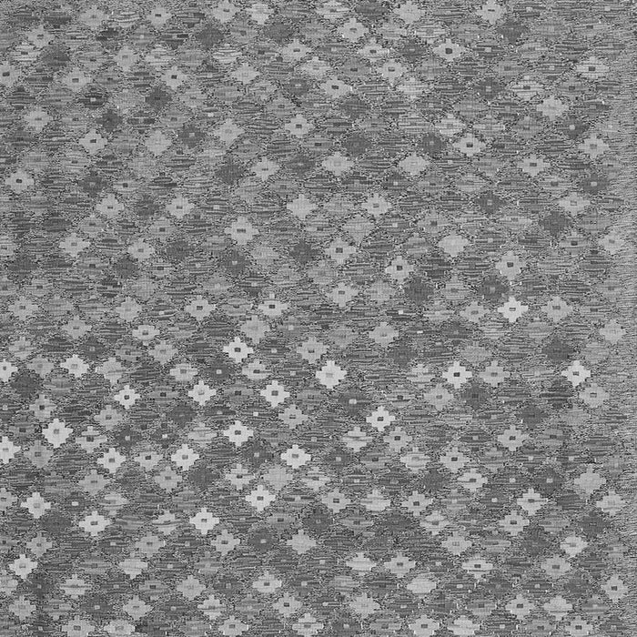 Serging Thickness of Southwestern Gray Country Rug, con2224gry