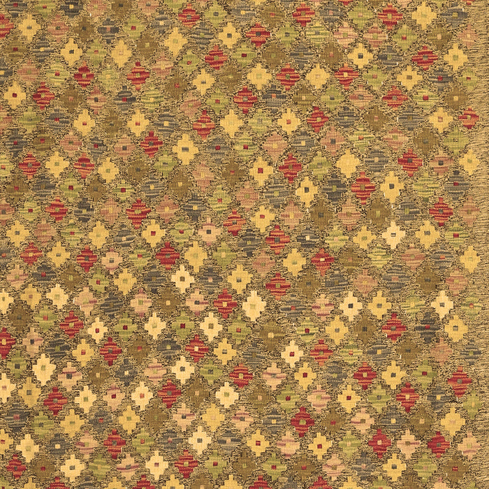 Machine Washable Southwestern Brown Country Rug, wshcon2224brn