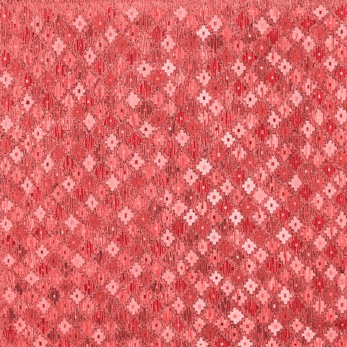 Machine Washable Southwestern Red Country Rug, wshcon2224red