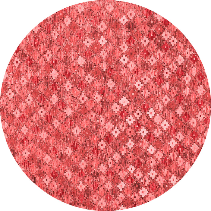 Machine Washable Southwestern Red Country Rug, wshcon2224red