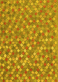 Southwestern Yellow Country Rug, con2224yw