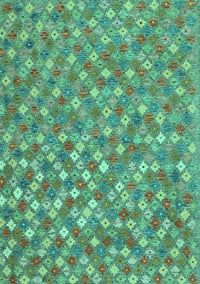 Southwestern Turquoise Country Rug, con2224turq