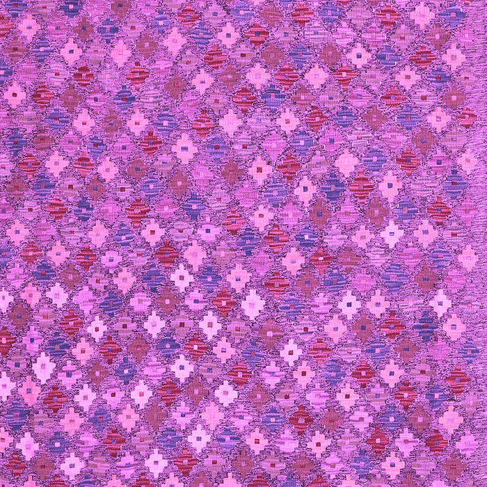Machine Washable Southwestern Purple Country Area Rugs, wshcon2224pur