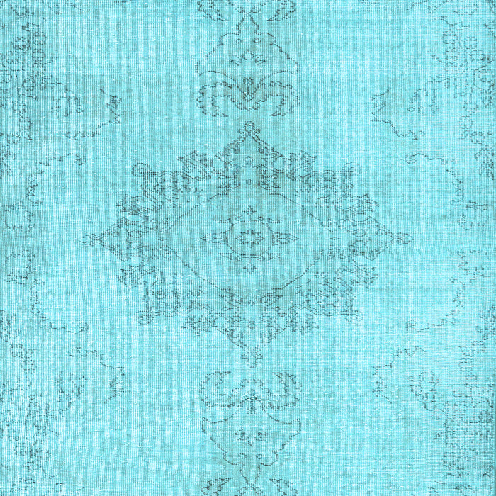 Abstract Light Blue Contemporary Rug, con2225lblu