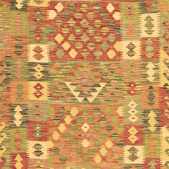 Machine Washable Southwestern Brown Country Rug, wshcon2226brn