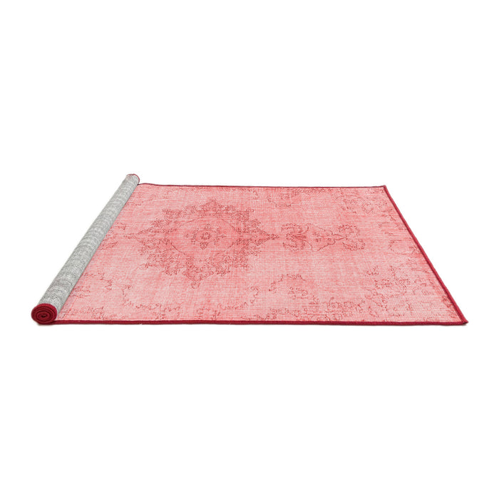 Contemporary Red Washable Rugs