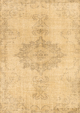 Abstract Brown Contemporary Rug, con2227brn