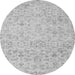 Machine Washable Abstract Gray Contemporary Rug, wshcon2228gry