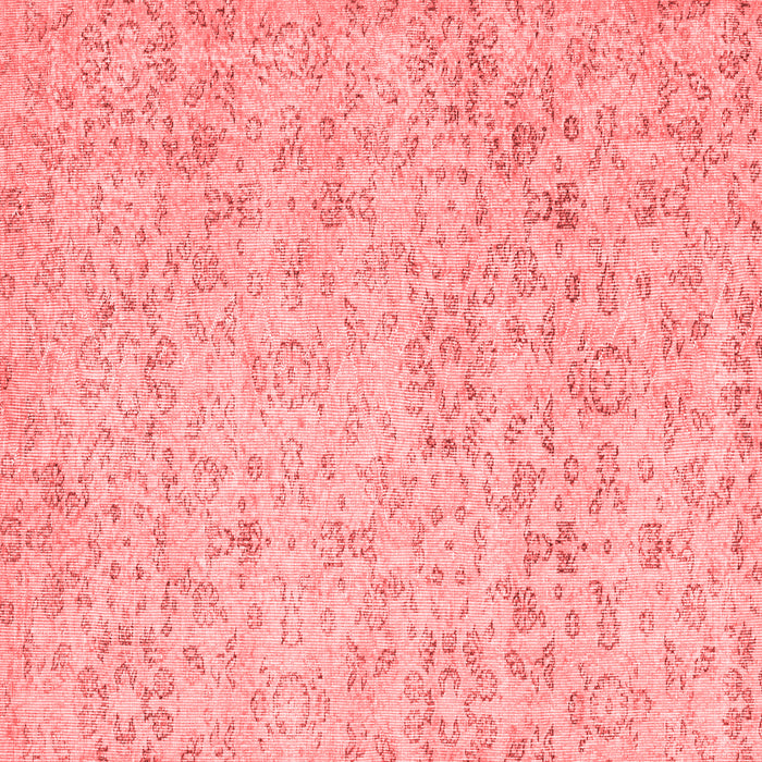 Machine Washable Abstract Red Contemporary Rug, wshcon2228red