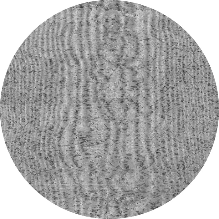Square Abstract Gray Contemporary Rug, con2229gry