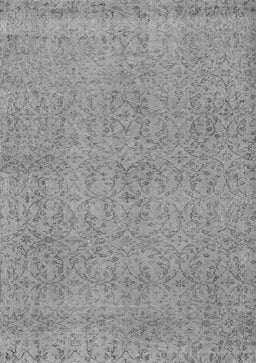 Abstract Gray Contemporary Rug, con2229gry