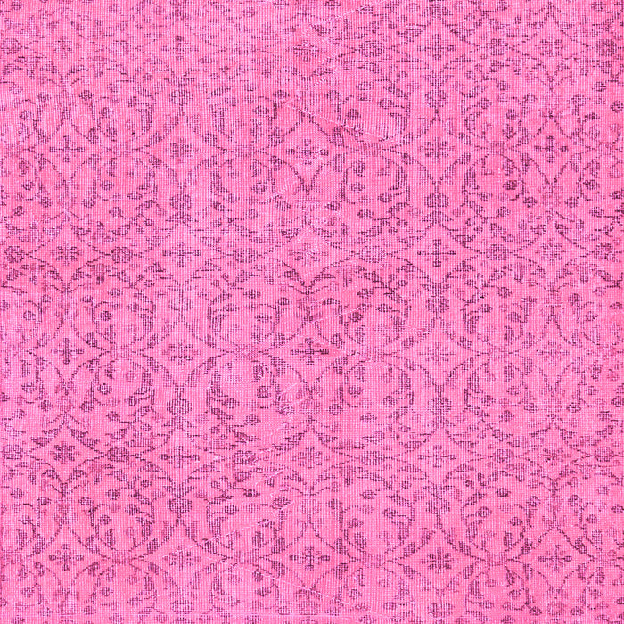 Machine Washable Abstract Pink Contemporary Rug, wshcon2229pnk