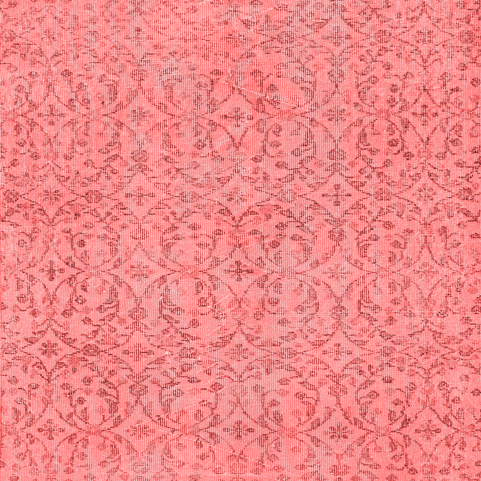 Machine Washable Abstract Red Contemporary Rug, wshcon2229red