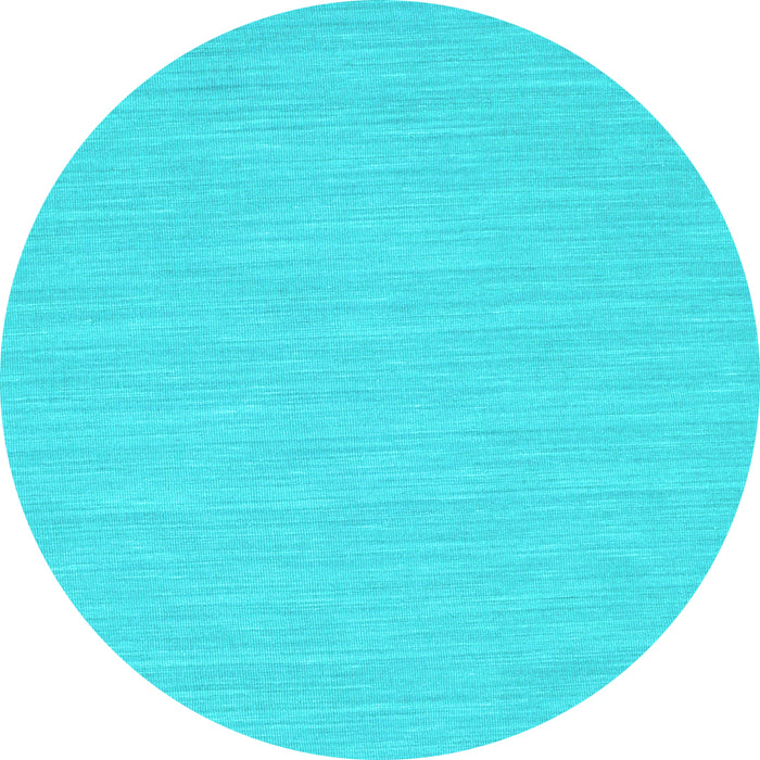 Round Machine Washable Abstract Light Blue Contemporary Rug, wshcon222lblu