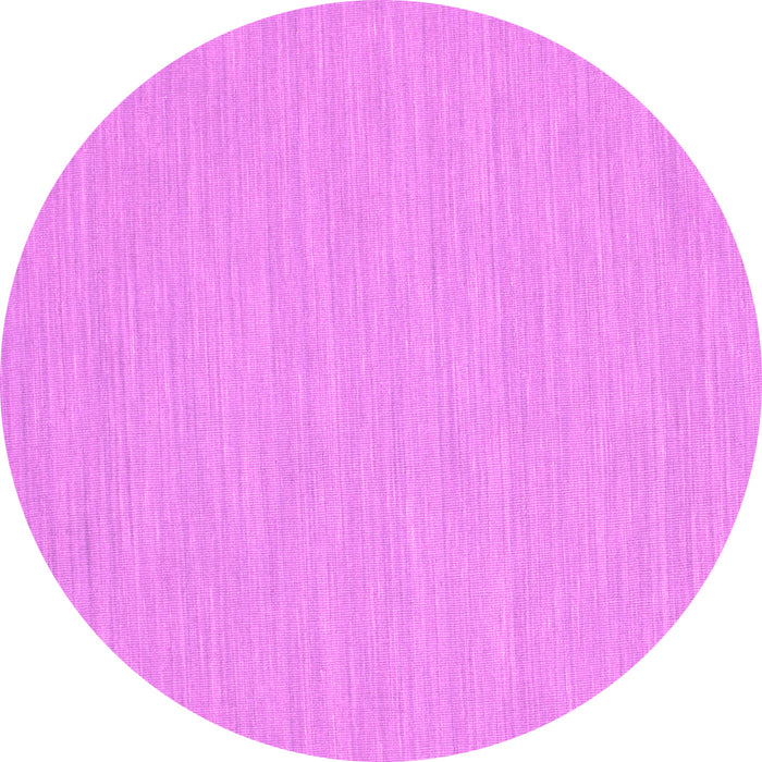 Round Abstract Pink Contemporary Rug, con222pnk