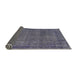 Thickness of Contemporary Purple Modern Rug, con2230