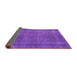 Sideview of Abstract Purple Contemporary Rug, con2230pur