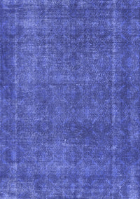 Abstract Blue Contemporary Rug, con2230blu