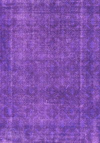 Abstract Purple Contemporary Rug, con2230pur