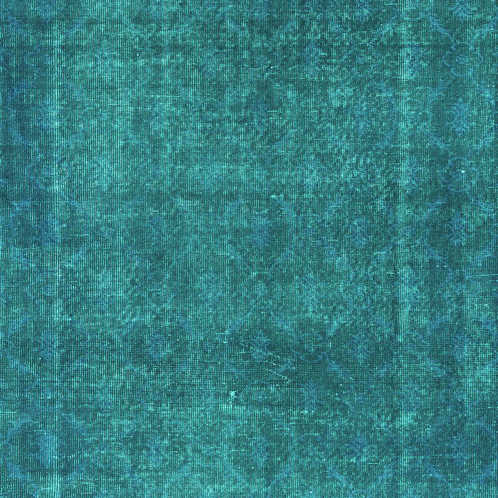 Abstract Turquoise Contemporary Rug, con2230turq