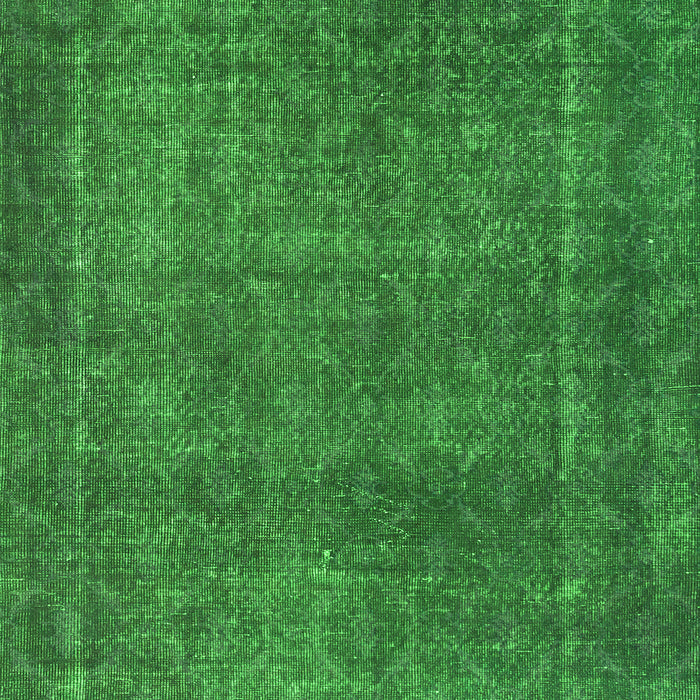 Serging Thickness of Machine Washable Abstract Green Contemporary Area Rugs, wshcon2230grn