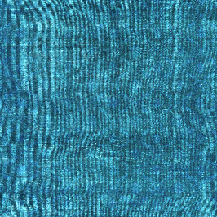 Square Abstract Light Blue Contemporary Rug, con2230lblu