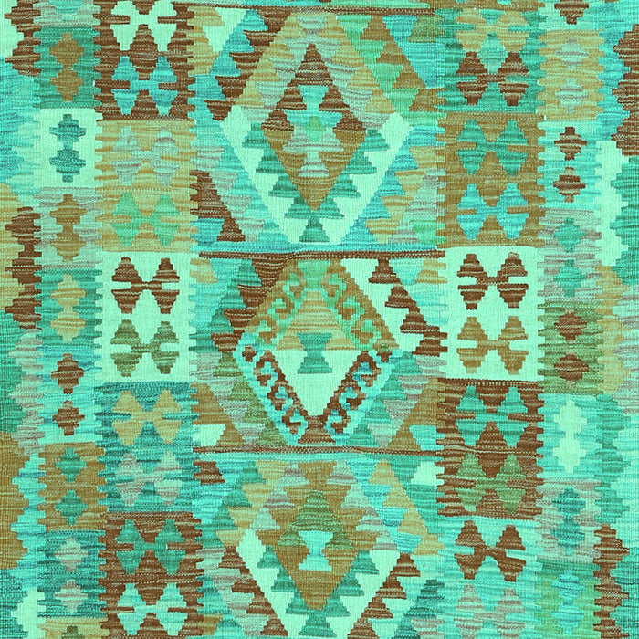 Southwestern Turquoise Country Rug, con2231turq